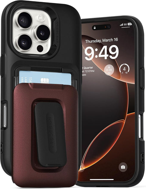 VRS Design iPhone 16 PRO Case D-Wallet ORB