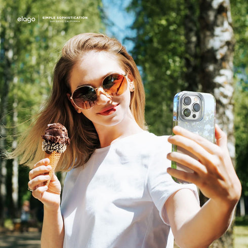 elago iPhone 14 Case Hybrid Clear