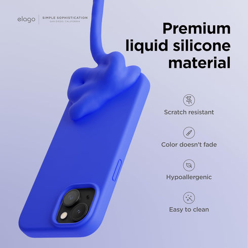 elago iPhone 15 Case Liquid Silicone