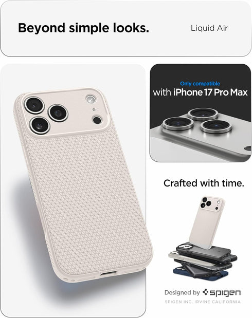 Spigen iPhone 17 Pro MAX Case Liquid Air