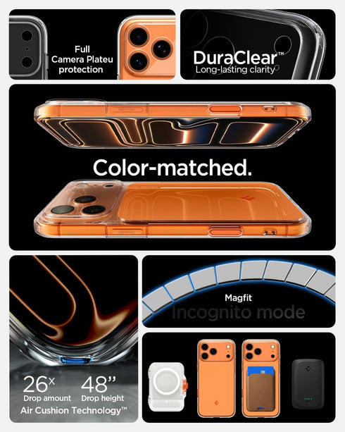 Spigen iPhone 17 PRO Case Ultra Hybrid T MAGFIT