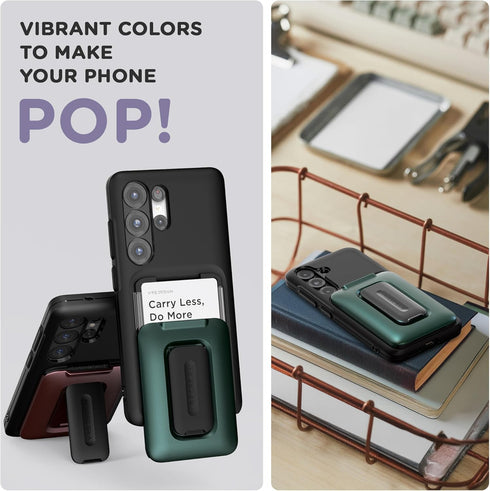 VRS Design Samsung Galaxy S25 PLUS Case D-Wallet ORB