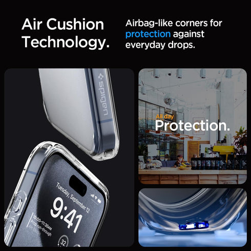 Spigen iPhone 15 Pro MAX Case Ultra Hybrid FROST