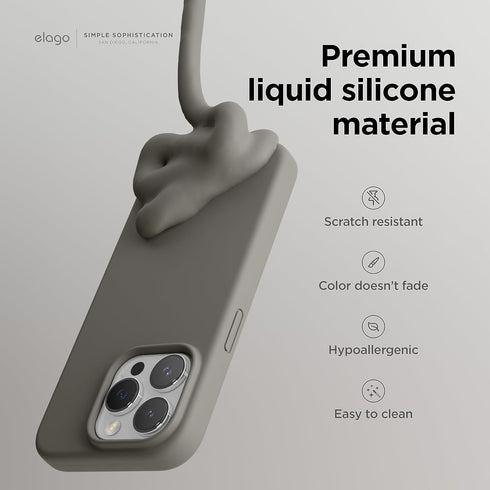 elago iPhone 15 Pro Case Liquid Silicone