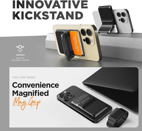VRS Mag Grip Magnetic Wallet Card Holder