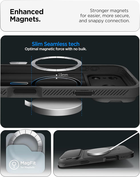 Spigen iPhone 17 PRO Case Optik Armor MAGFIT