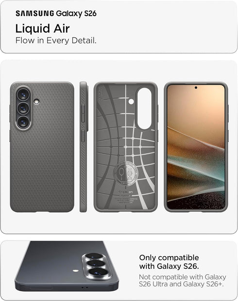 Spigen Samsung Galaxy S26 Case Liquid Air