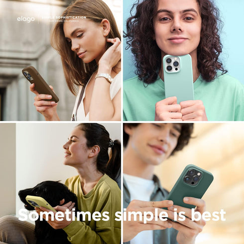 elago iPhone 14 Case Liquid Silicone