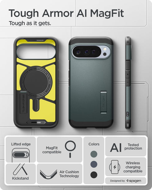 Spigen Google Pixel 10 Pro XL Case Tough Armor MAGFIT AI