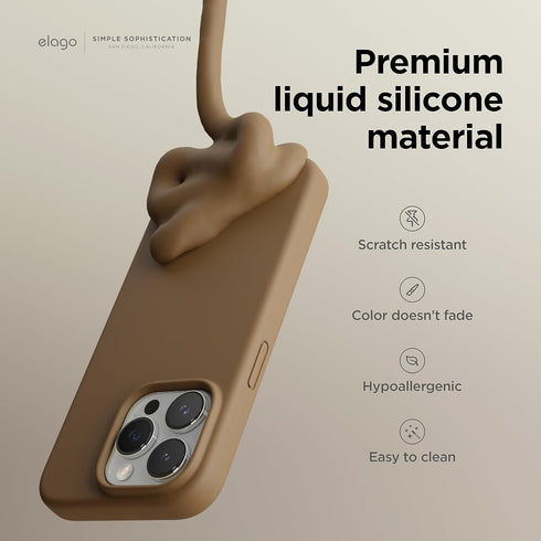 elago iPhone 15 Pro Case Liquid Silicone