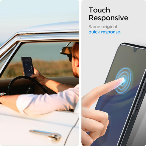 Spigen Samsung Galaxy A15/A15 5G & Galaxy A25 5G Tempered Glass Screen Protector GLAStR Slim
