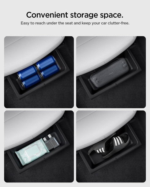 Spigen Tesla Model Y Juniper (2026/2025) Underseat Storage Box Organizer