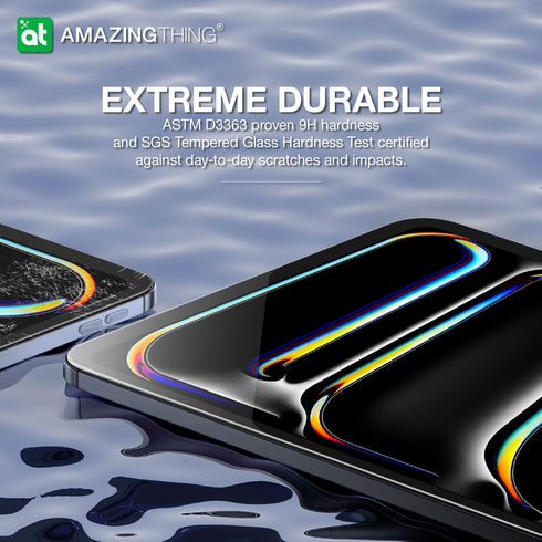 Amazing Thing iPad Pro 13" M4 (2024) Tempered Glass Screen Protector RADIX with Defend Edge Technology