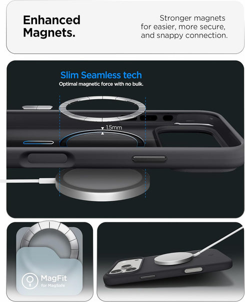 Spigen iPhone 17 PRO Case Silicone Fit MAGFIT