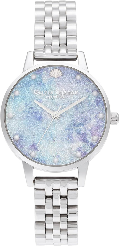 Olivia Burton Under The Sea, Deep Sea Dial Stainless Steel Bracelet (30mm)