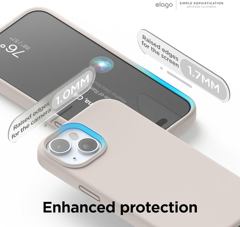 elago iPhone 15 Case Liquid Silicone