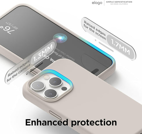 elago iPhone 15 Pro Case Liquid Silicone