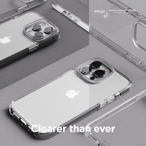 elago iPhone 14 Case Hybrid Clear