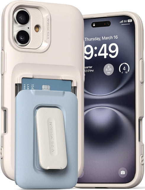 VRS Design iPhone 16 PLUS Case D-Wallet ORB