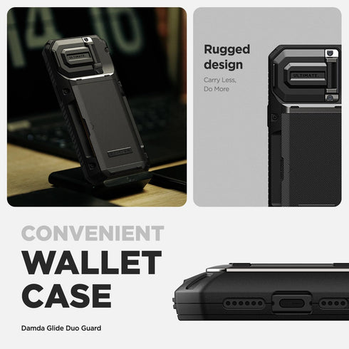 VRS Design iPhone 15 Pro MAX Case Damda Glide Duo Guard