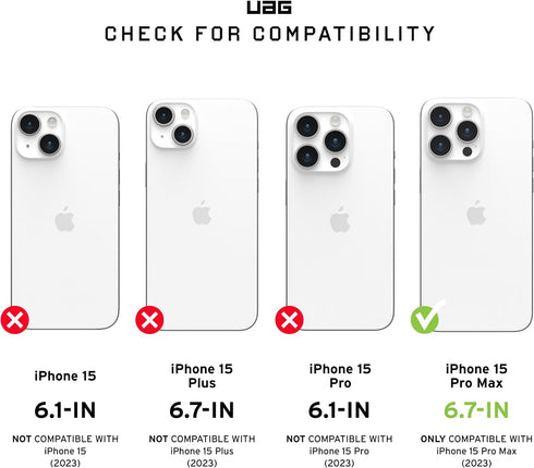 UAG iPhone 15 Pro MAX Case Monarch