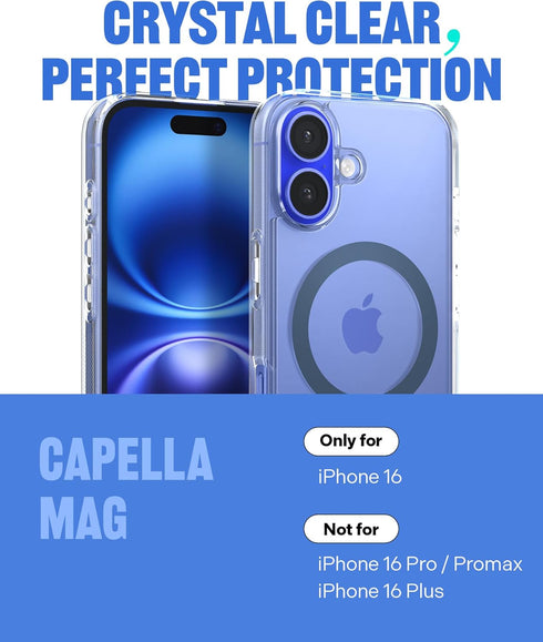 Caseology iPhone 16 Case Capella MAG