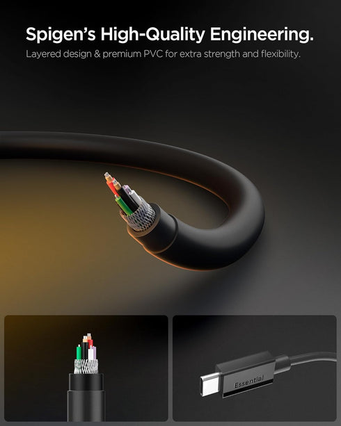 Spigen Essential USB-C to USB-C Cable 1M (60w)