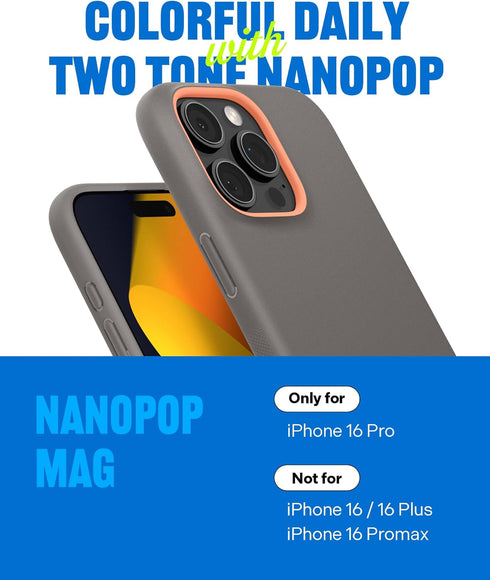 Caseology iPhone 16 PRO Case Nano Pop MAG