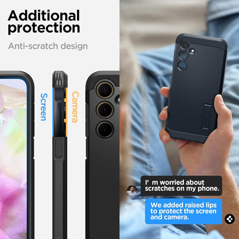 Spigen Samsung Galaxy A35 Case Cover Tough Armor