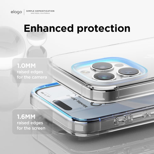 elago iPhone 15 PRO Case Hybrid Clear