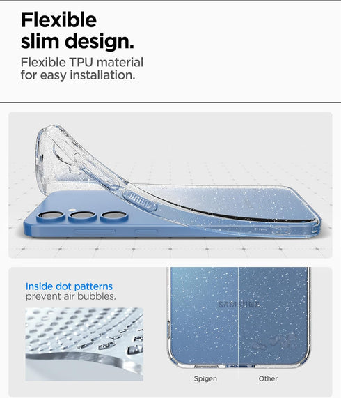 Spigen Samsung Galaxy S25 Case Liquid Crystal GLITTER