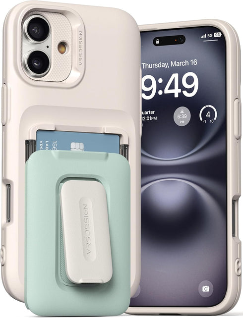 VRS Design iPhone 16 PLUS Case D-Wallet ORB