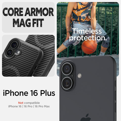 Spigen iPhone 16 PLUS Case Core Armor MAGFIT