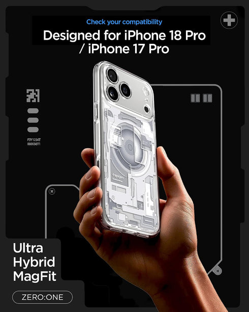 Spigen iPhone 18 PRO Case Ultra Hybrid MAGFIT ZERO ONE