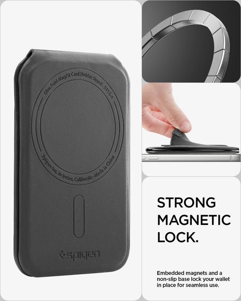 Spigen Slim Fold Magnetic Card Holder (12 Cards Stand) MagFit