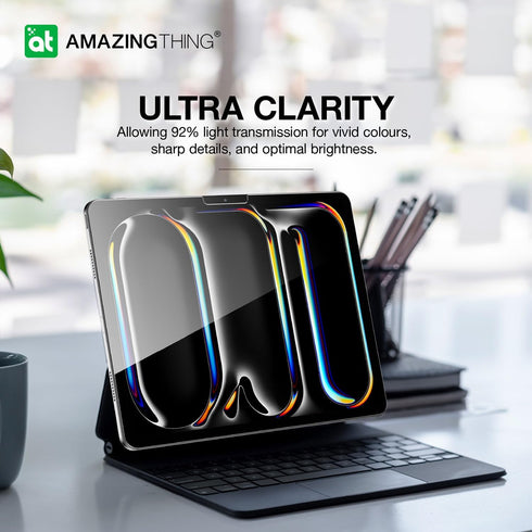 Amazing Thing iPad Pro 13" M4 (2024) Tempered Glass Screen Protector RADIX with Defend Edge Technology