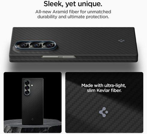 Spigen Samsung Galaxy Z Fold 7 Case Air Skin ARAMID FIBER
