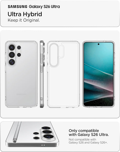 Spigen Samsung Galaxy S26 ULTRA Case Ultra Hybrid