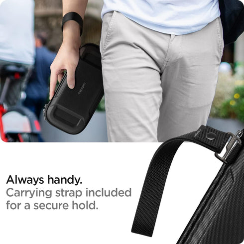 Spigen Nintendo Switch 2 / 1 / OLED Case Card Cartridge Rugged Armor PRO (with AirTag Storage)