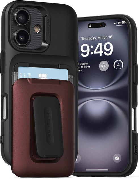 VRS Design iPhone 16 Case D-Wallet ORB