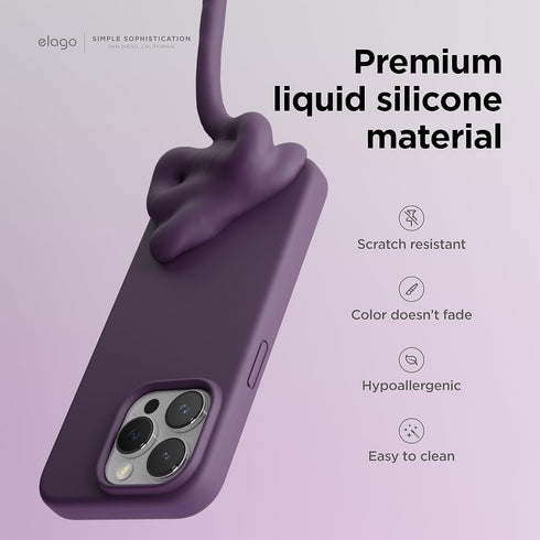 elago iPhone 15 Pro Case Liquid Silicone