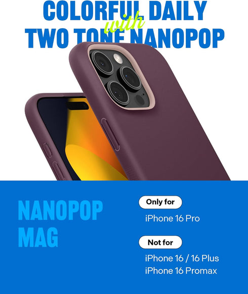 Caseology iPhone 16 PRO Case Nano Pop MAG