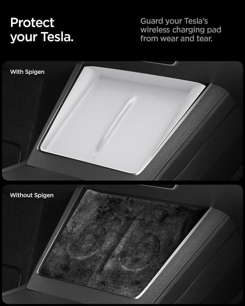 Spigen Tesla Model Y Juniper(2026/2025) Ultra-Thin Wireless Charging Pad