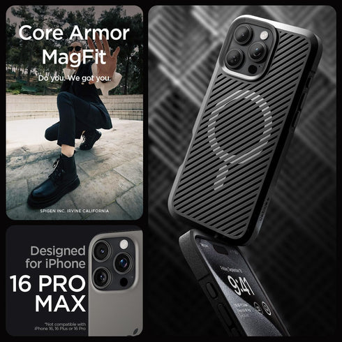 Spigen iPhone 16 Pro MAX Case Core Armor MAGFIT