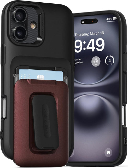 VRS Design iPhone 16 PLUS Case D-Wallet ORB