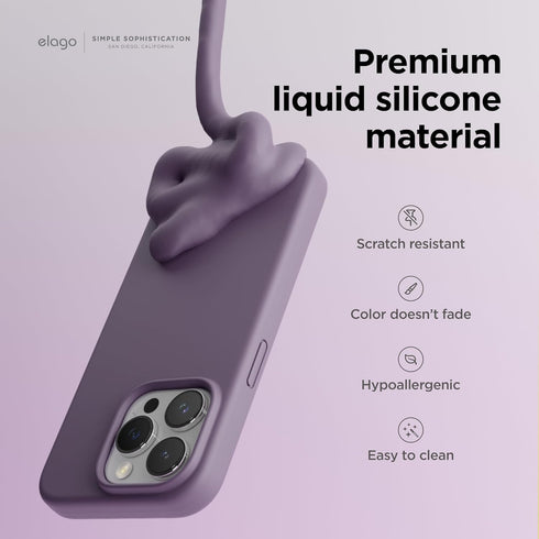 elago iPhone 15 Pro Case Liquid Silicone
