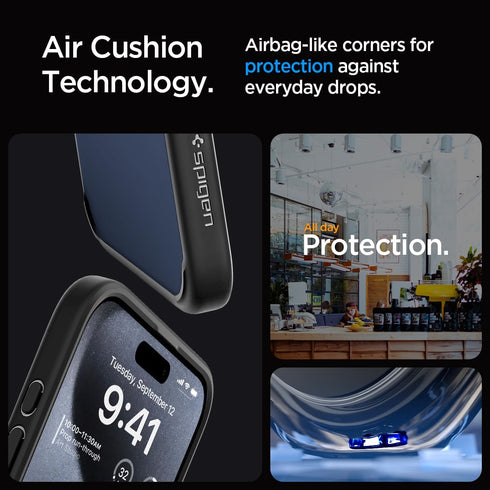 Spigen iPhone 15 PRO Case Ultra Hybrid FROST