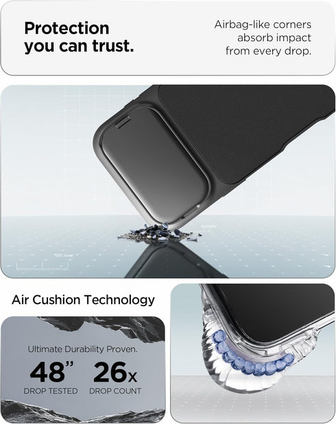 Spigen iPhone 17 PRO Case Optik Armor MAGFIT