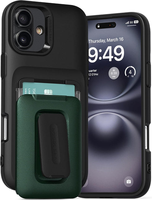 VRS Design iPhone 16 PLUS Case D-Wallet ORB