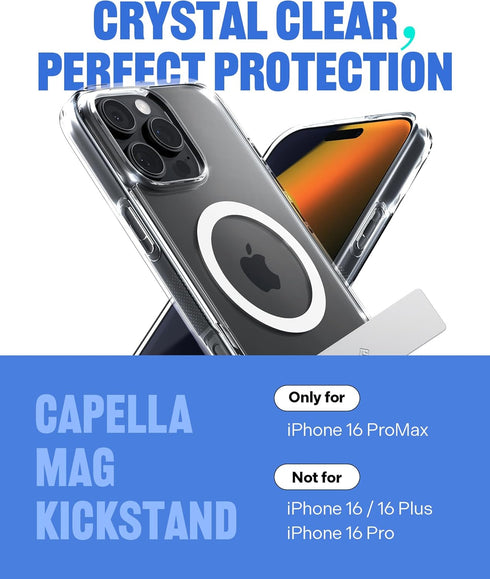 Caseology iPhone 16 Pro MAX Case Capella MAG Kickstand